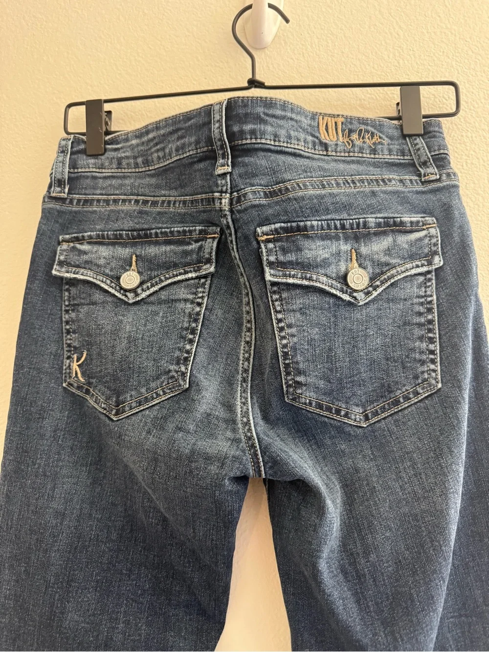 Kut from the Kloth Dark Blue Denim Boyfriend Jeans - Picture 5 of 11